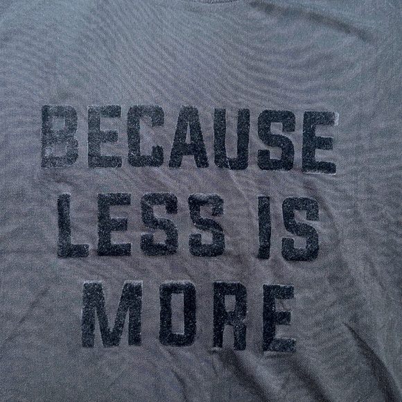 MESH BLACK TOP WITH HEMMED NECK AND ARMS - Picture 2 of 2